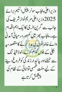 How to Apply for CM Punjab Solar Scheme Application 2025 in August