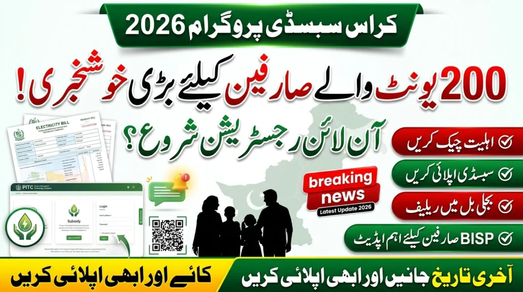 Cross Subsidy Program 2026 Registration Started? Check Eligibility & Apply Online Before Deadline