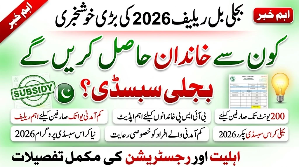 Cross Subsidy Program Electricity 2026: Check Which Families Will Get Big Electricity Bill Relief