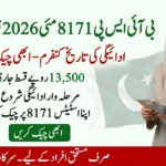 BISP 8171 May 2026 Installment Date Confirmed – Check When You’ll Get Rs. 13,500