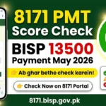 BISP 8171 Payment 13500 May 2026 – Complete Guide to Check Your CNIC Status Fast