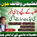 Benazir Taleemi Wazaif June 2026 Update: Talba Ke Liye Bari Khabar, Nai Maloomat Samne Aa Gayi