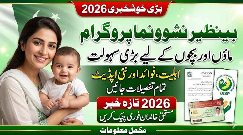 Benazir Nashonuma Program 2026: Hamil Khawateen Aur Bachon Ke Liye Bari Khushkhabri Jari