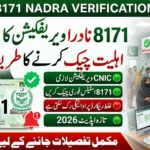8171 NADRA Verification Latest Update 2026: Hazaron Afraad Ka Status Badal Gaya, Apna CNIC Zaroor Check Karein