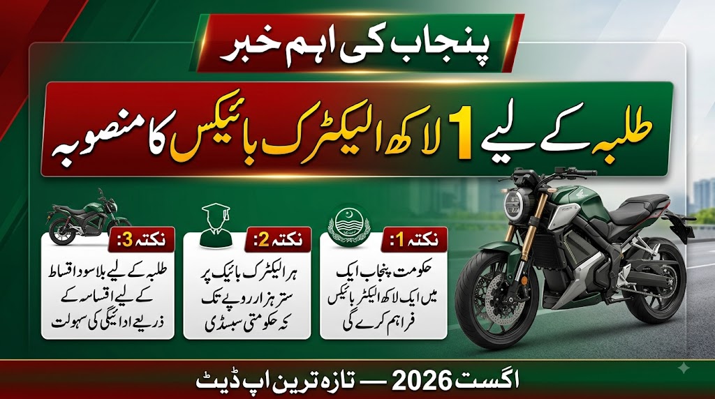 CM Punjab E-Bike Scheme August 2026: Latest Update
